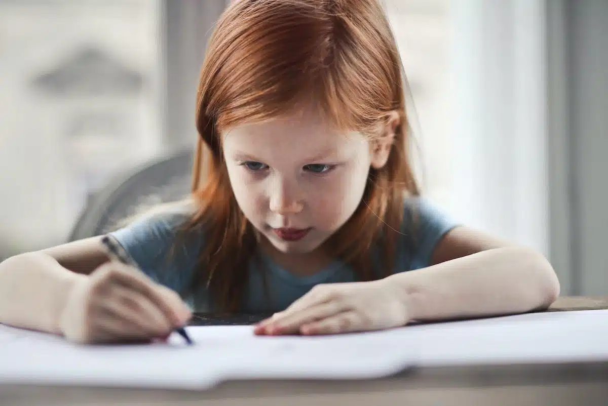 enfant stressé