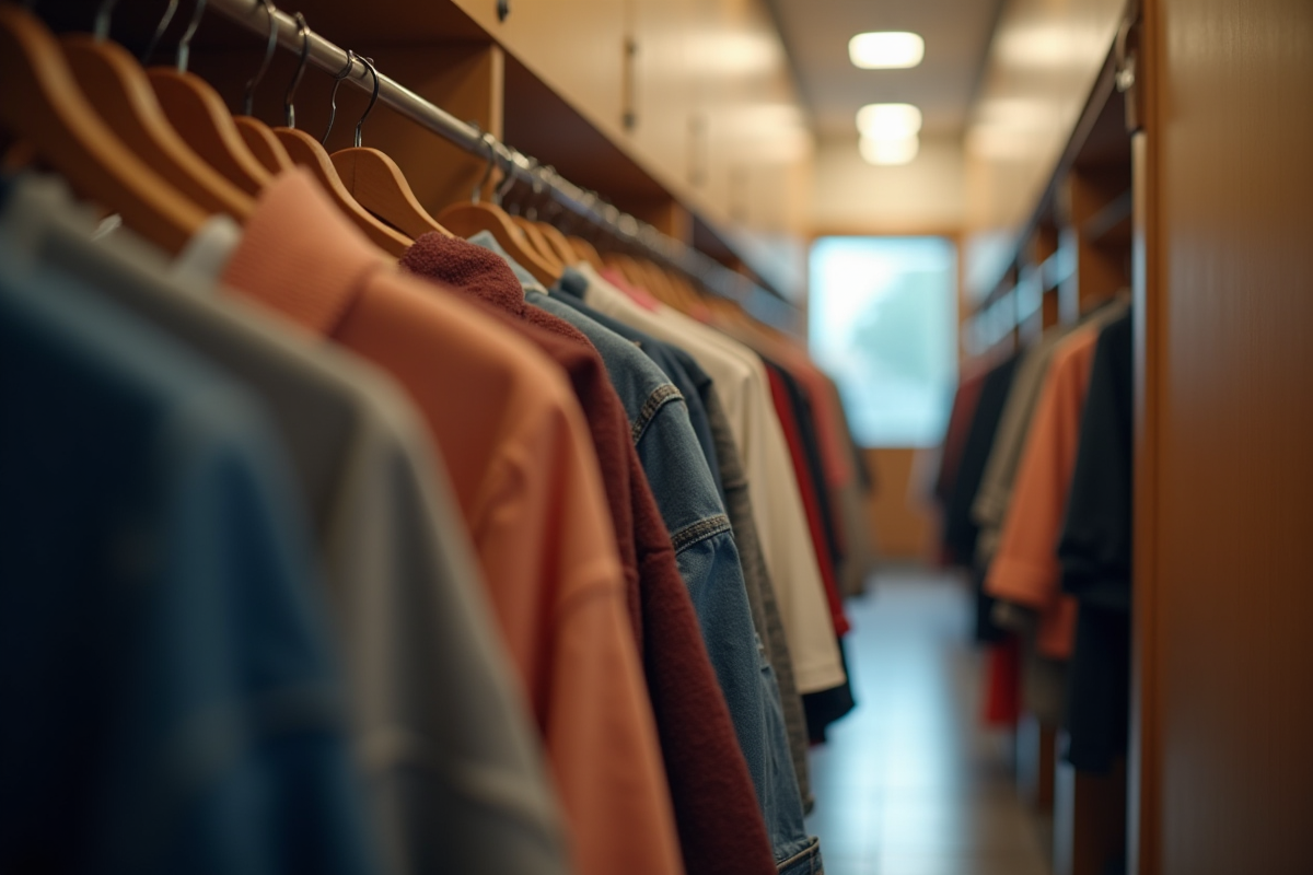 vêtements contamination