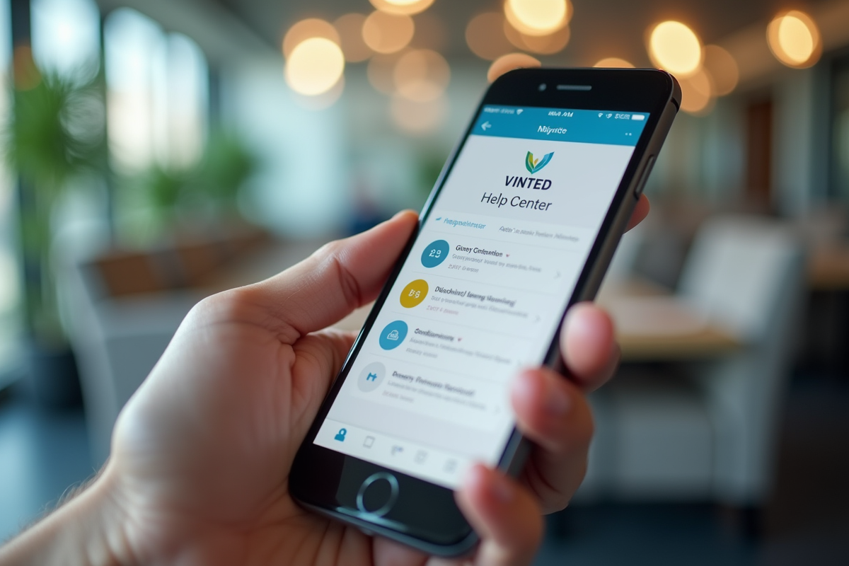 Gros plan sur smartphone affichant l